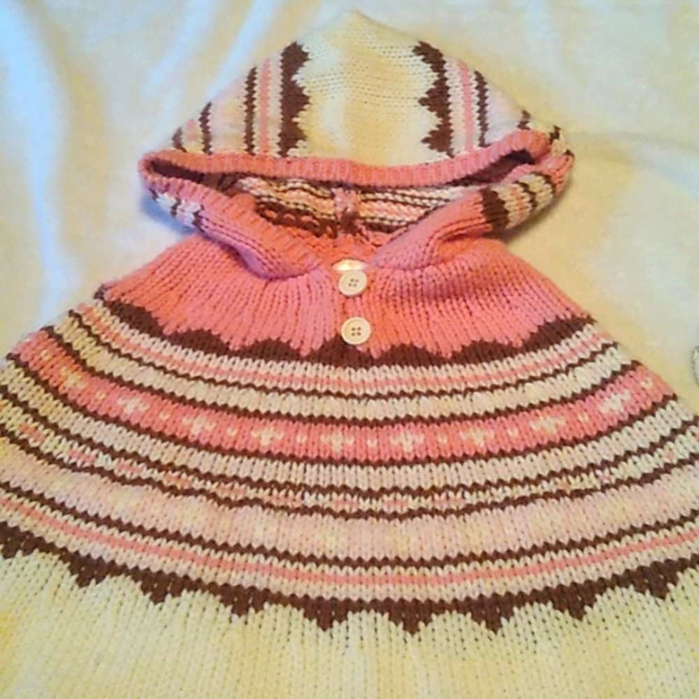 Old Navy Pink 3T Poncho
